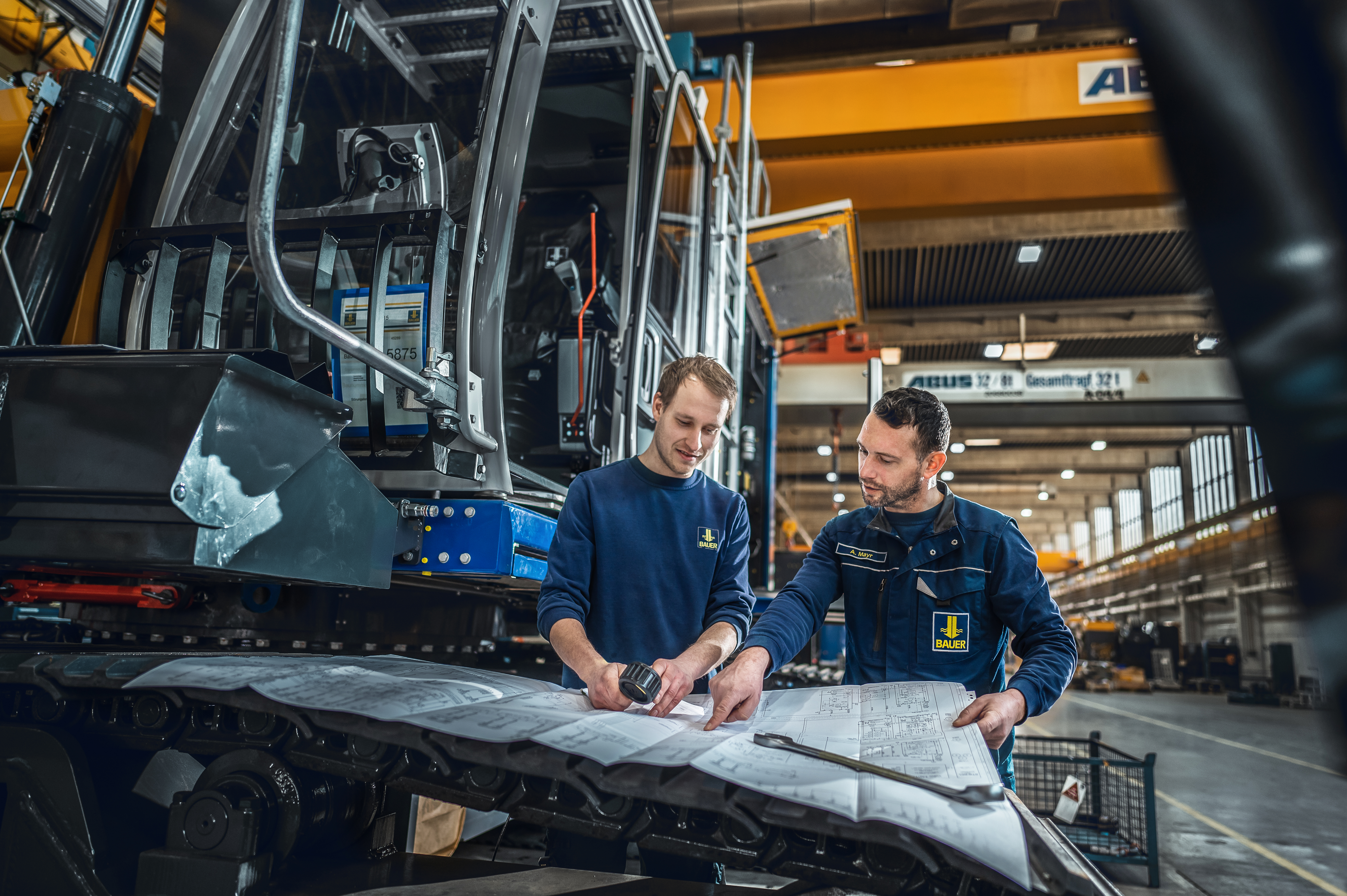 Rund um die Uhr verfügbar: das CustomerCenter von Bauer Maschinen