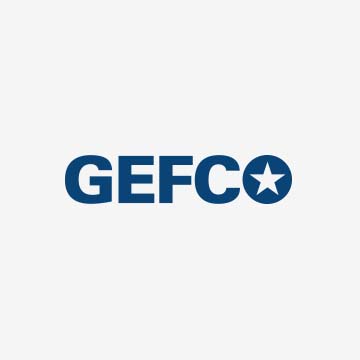 Logo of GEFCO, a brand of the BAUER Maschinen Group