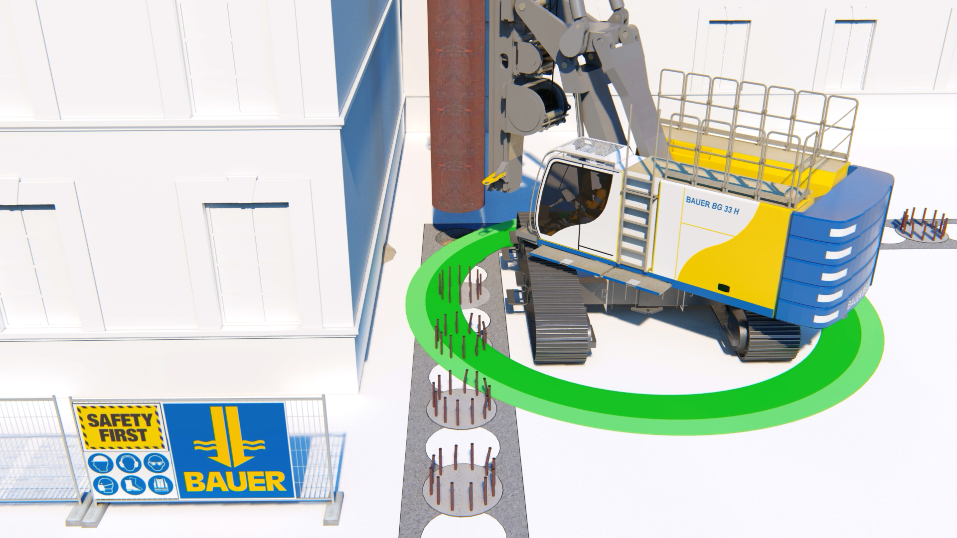 Mit den Assistenzsystemen von Bauer Maschinen arbeiten unsere Kunden noch sicherer und effizienter.