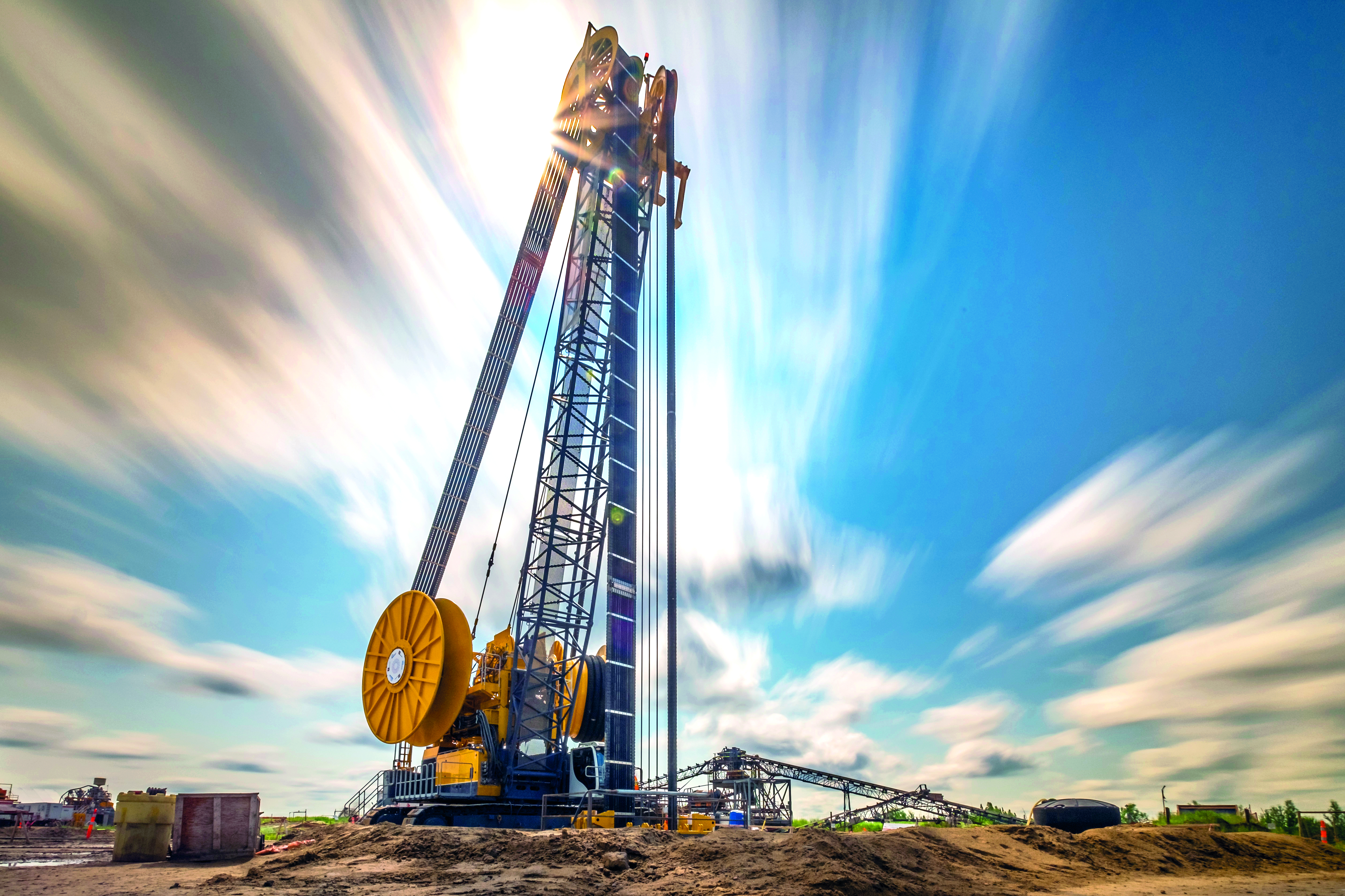 Bauer Duty-cycle crane MC 128