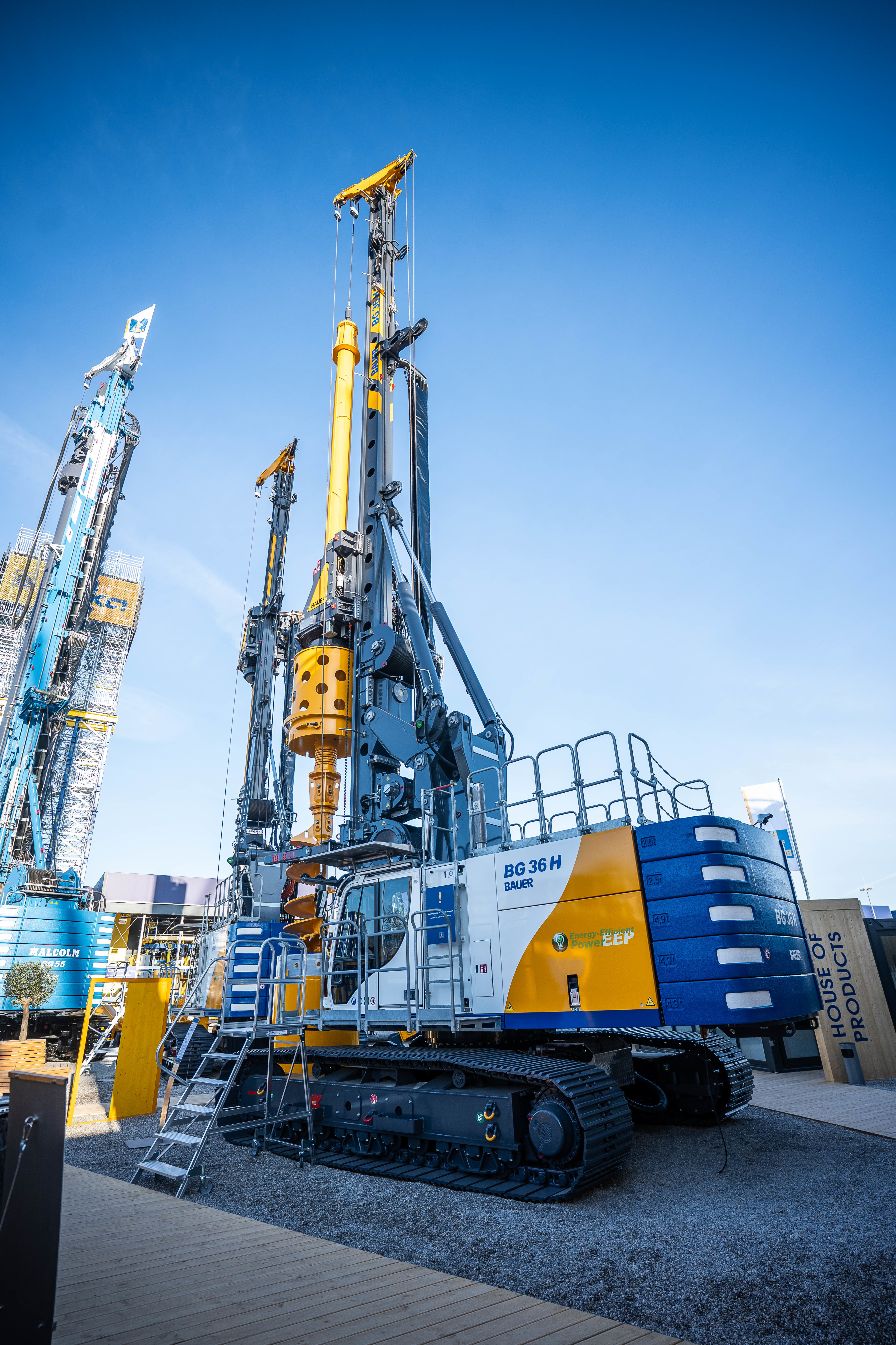 Unsere Geräte auf der bauma: Bauer Maschinen