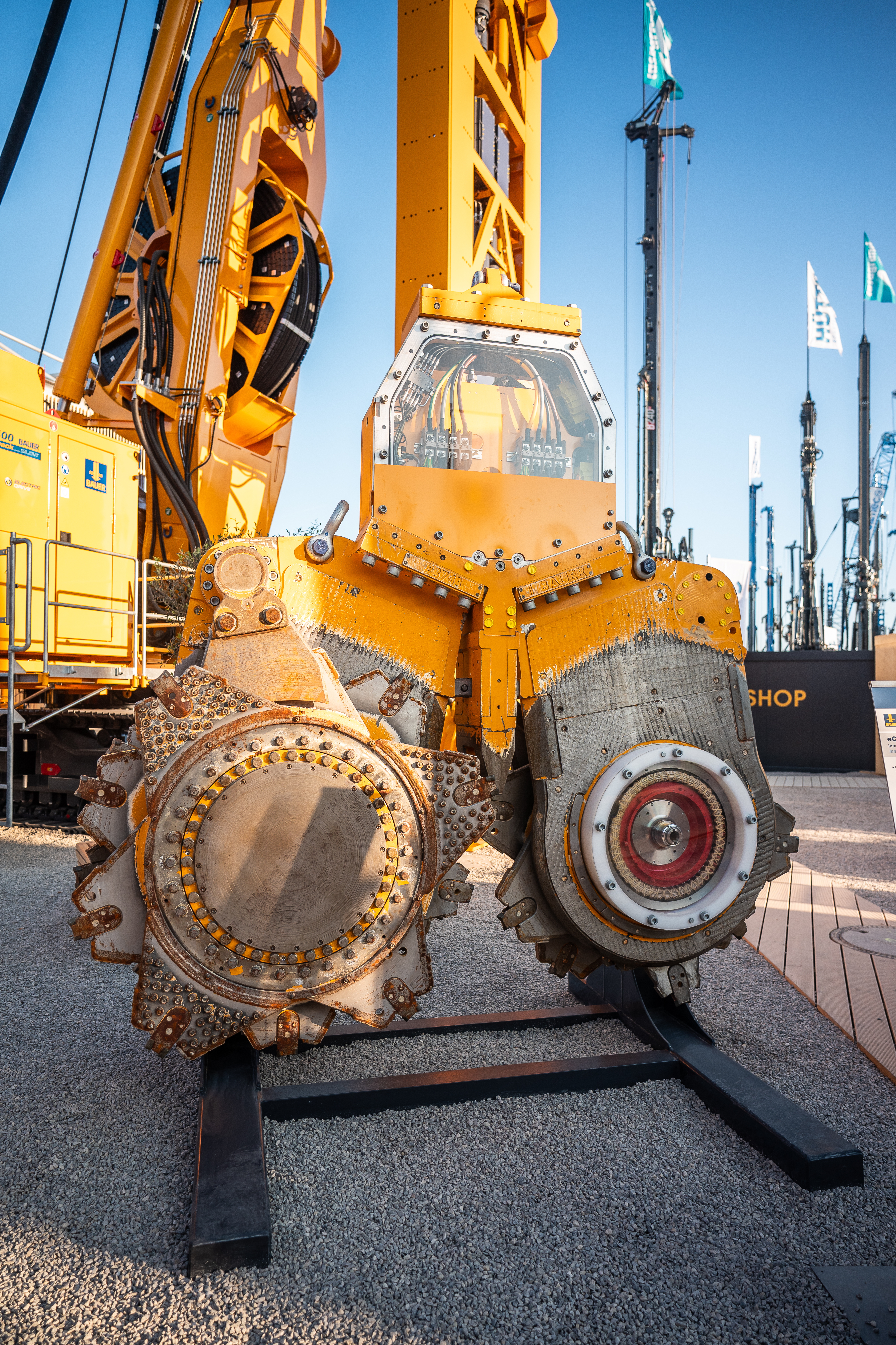 eCSM prototype at bauma 2025 in Munich