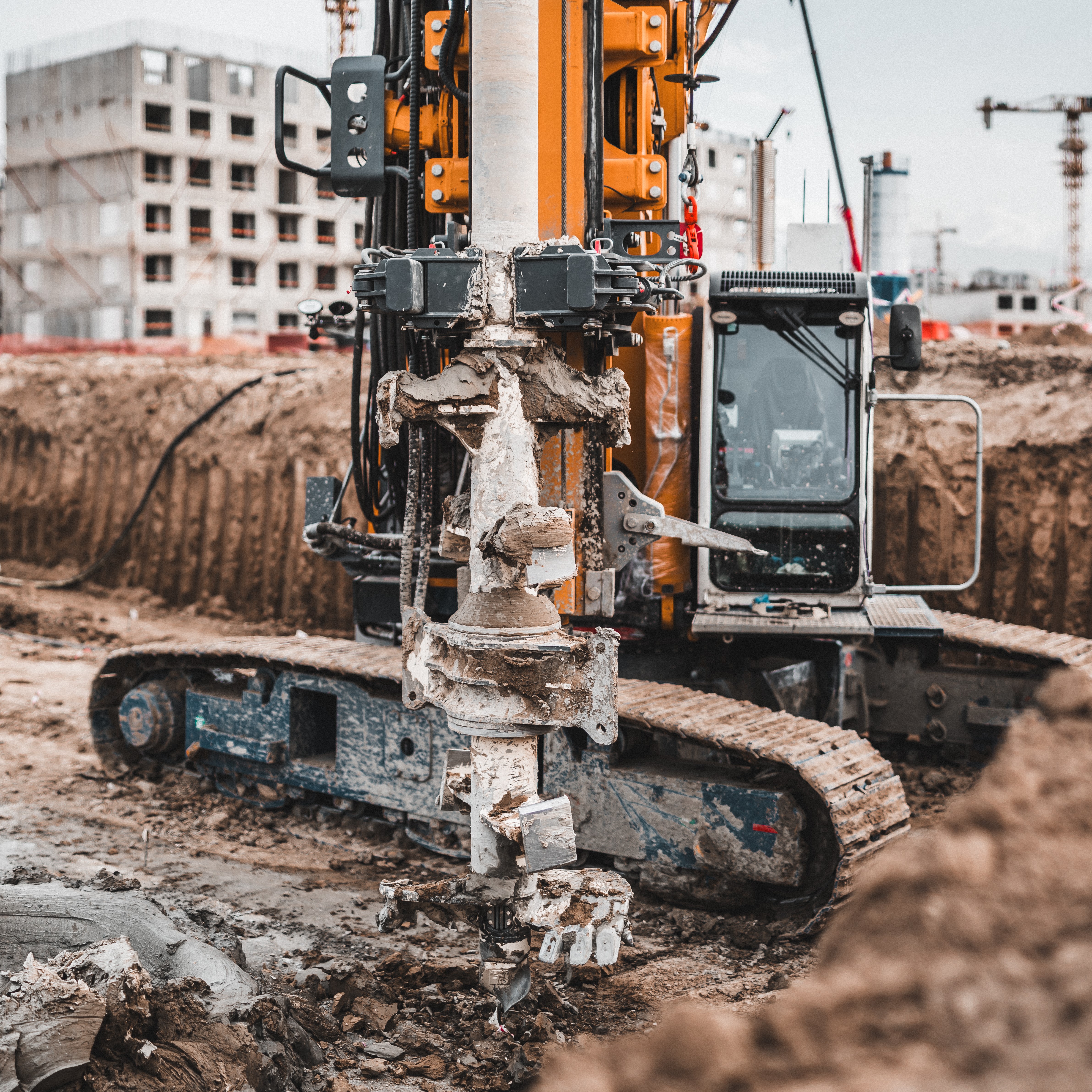 Bauer Maschinen SCM-Anfänger in Aktion