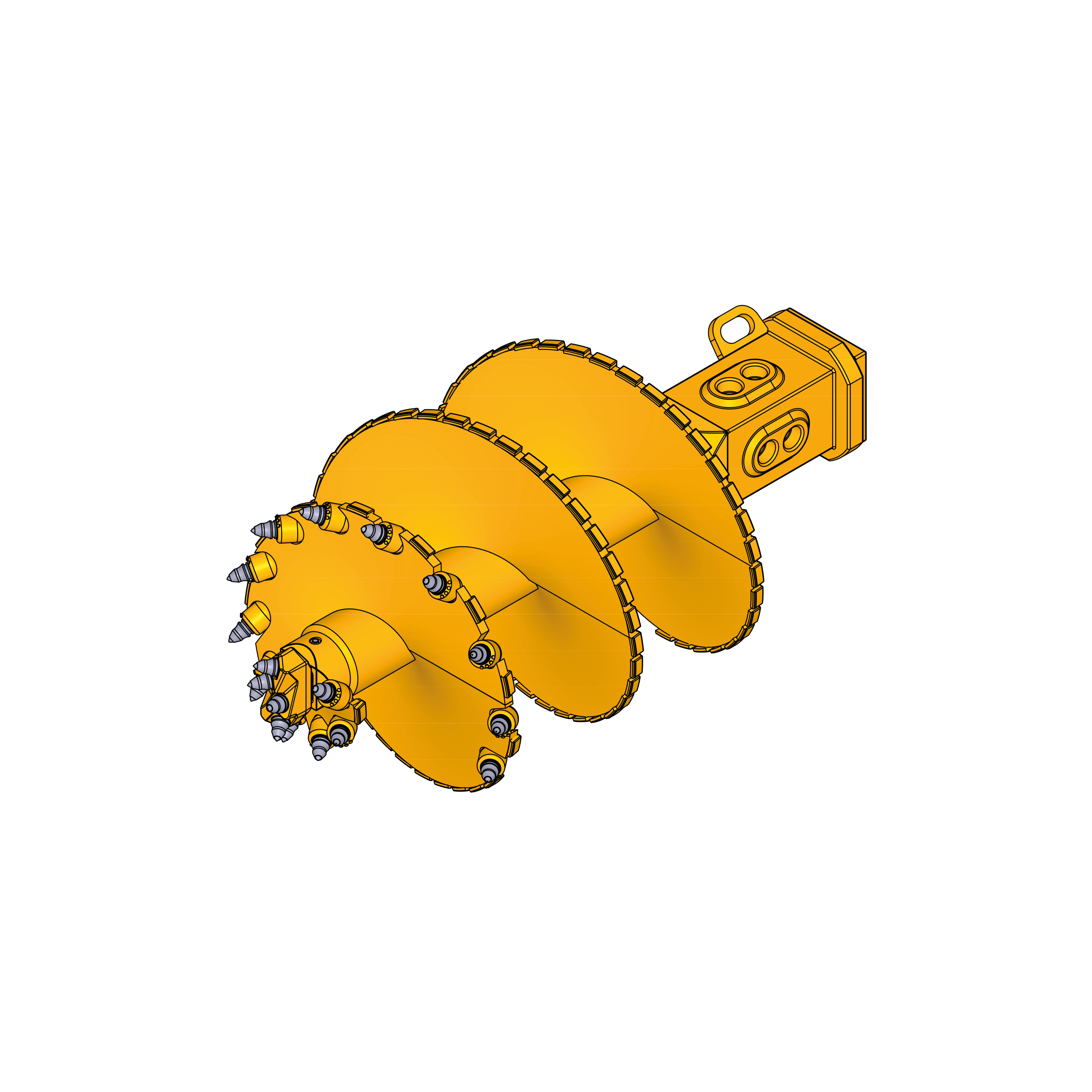 Bauer Maschinen Schneckenbohrer