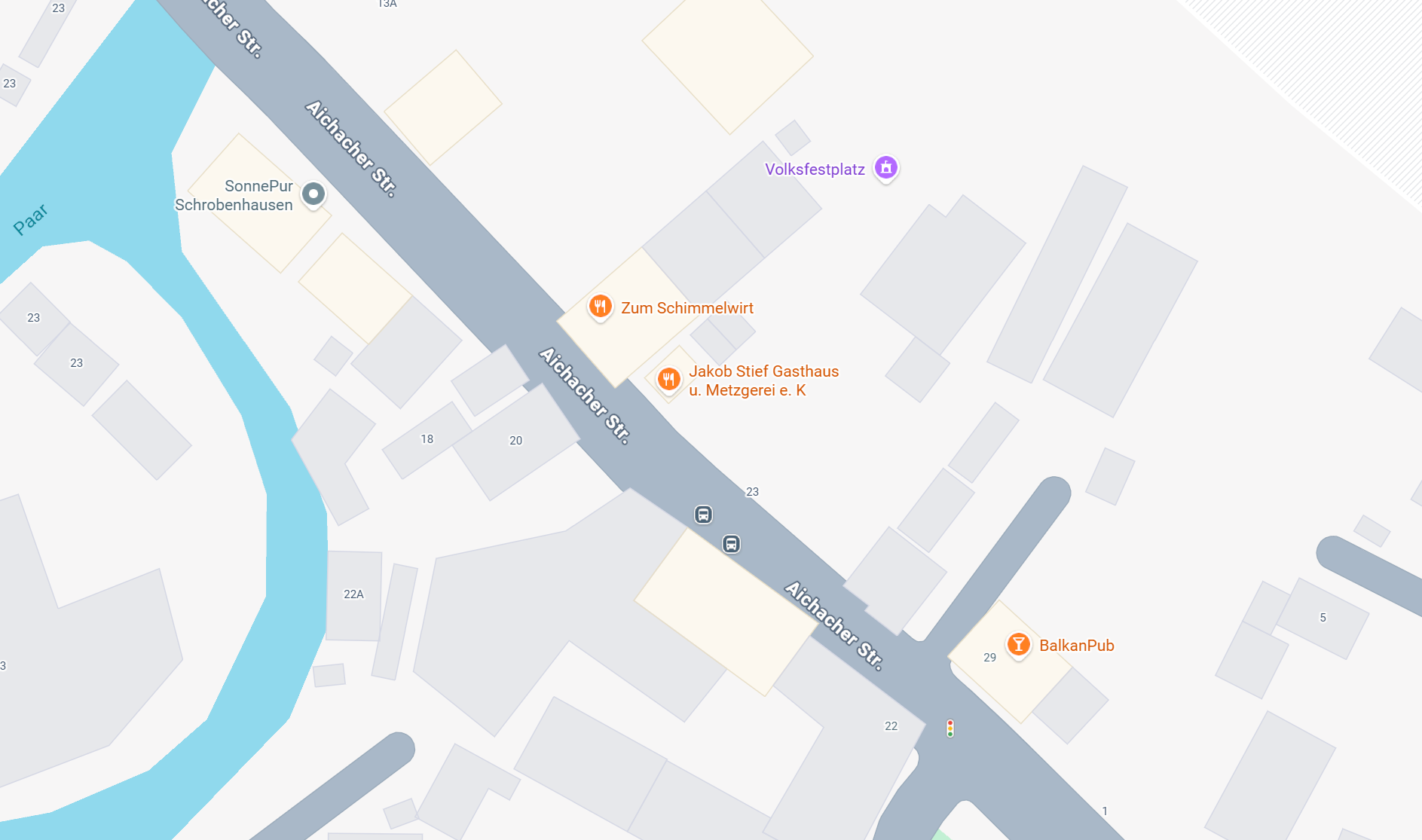 Bauer Maschinen Hausausstellung Parkplätze