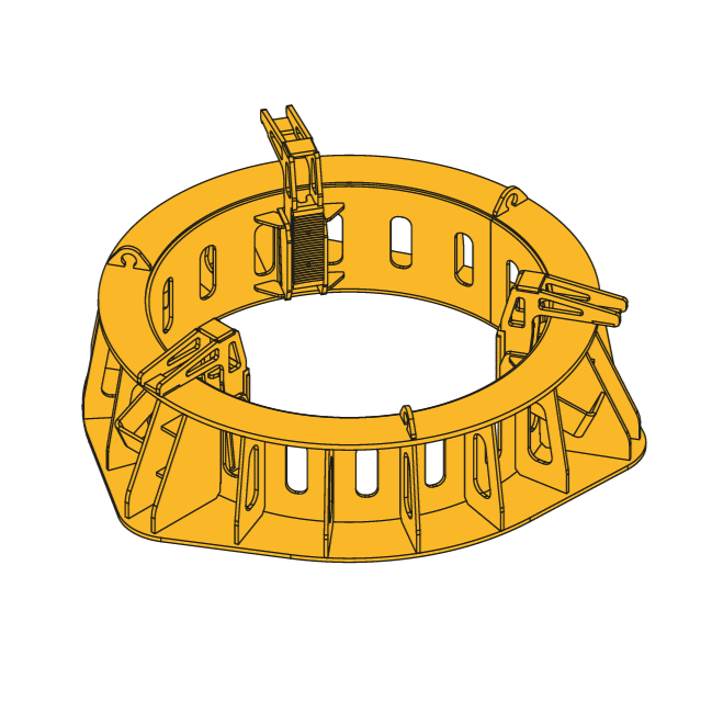 BAUER Mechanische Abfangschelle