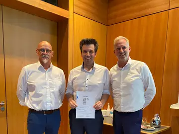 Bauer Spezialtiefbau GmbH mit SAFETY AWARD in Silber ausgezeichnet