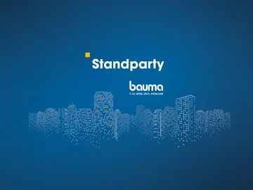bauma 2025: BAUER Standparty
