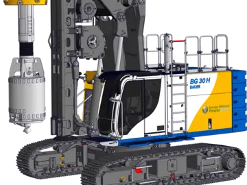 Bauer Maschinen Drehbohrgerät BG 30 BT 75