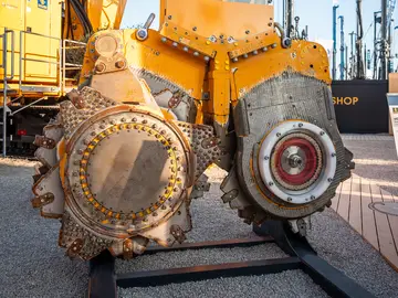 eCSM-Prototyp auf der Bauma 2025 in München