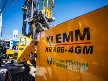 KLEMM KR 806-4GM at bauma 2025 in Munich