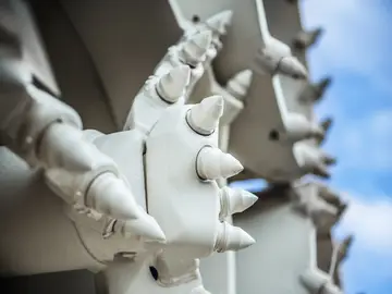 Bauer Maschinen Bohrwerkzeug-Verschleißteile - Rundschaftmeißel