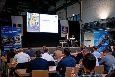 Dr. Rüdiger Kaub, Managing Director of BAUER Maschinen GmbH, kicked off the lecture series with a brief overview of the BAUER Maschinen Group.