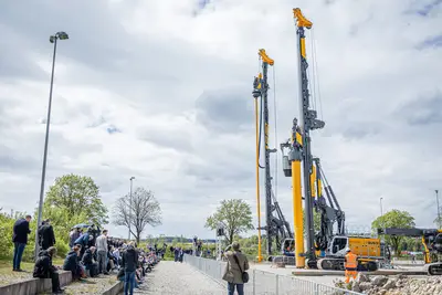 Zahlreiche Zuschauer besuchten die Live-Vorführungen.