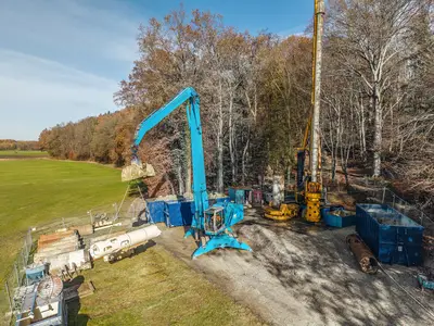 TTB Tafelmeier Tiefbrunnen-Bau GmbH relied on Bauer’s expertise for dismantling and building a new drinking water well in Cham.