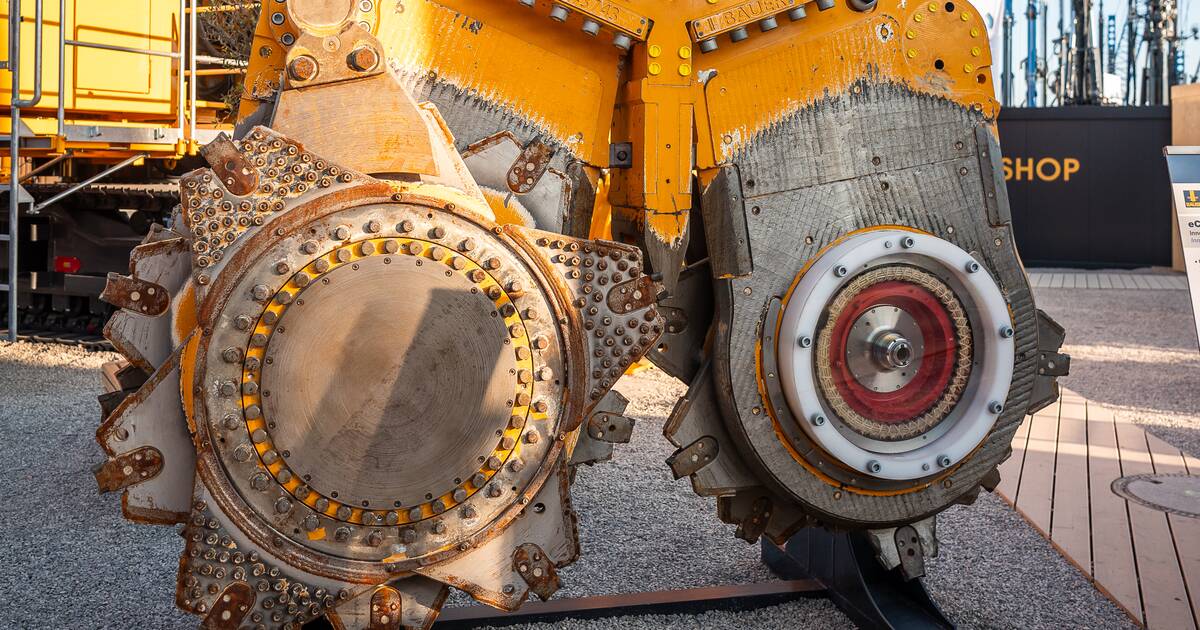 eCSM (electric Cutter Soil Mixing) — prototype — official product photo